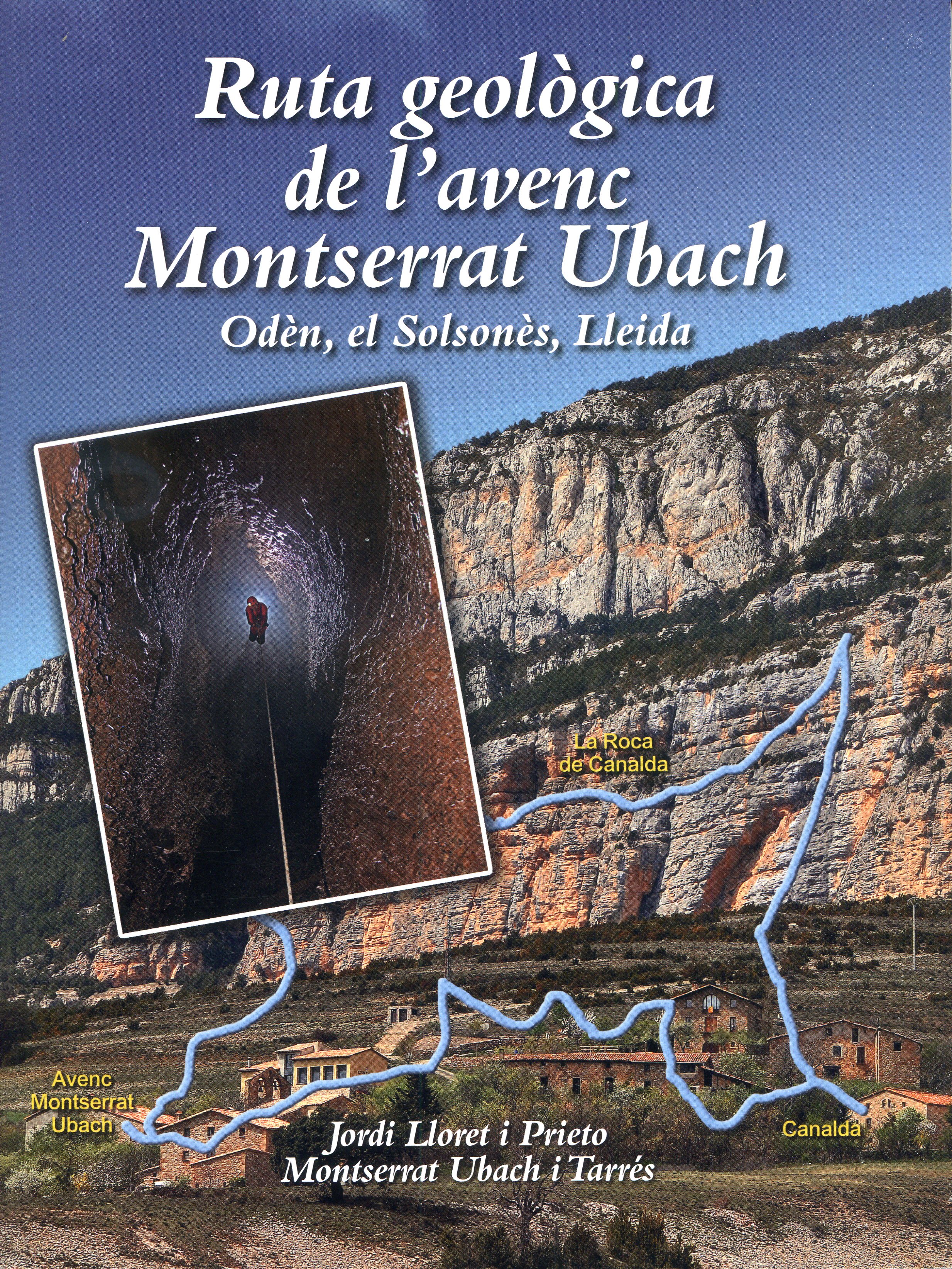 Ruta geològica de l'avenc Montserrat Ubach : Òden, el Solsonès, Lleida - Portada
